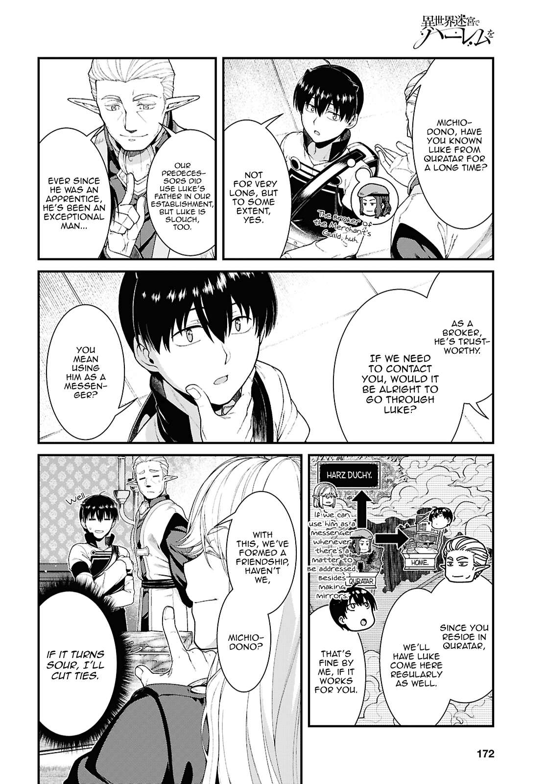Isekai Meikyuu de Harem wo Chapter 101 - Page 7