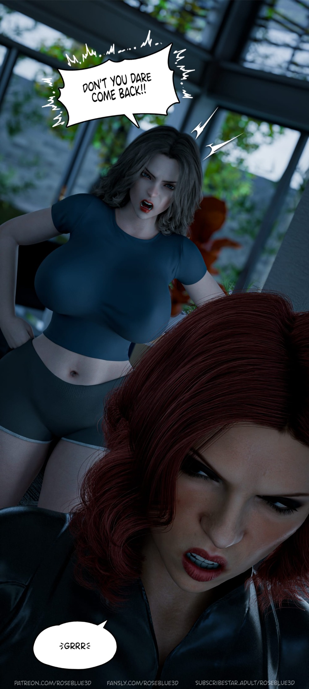 My Neighbor’s Widow [Rose Blue 3D] Chapter 46 - Page 10