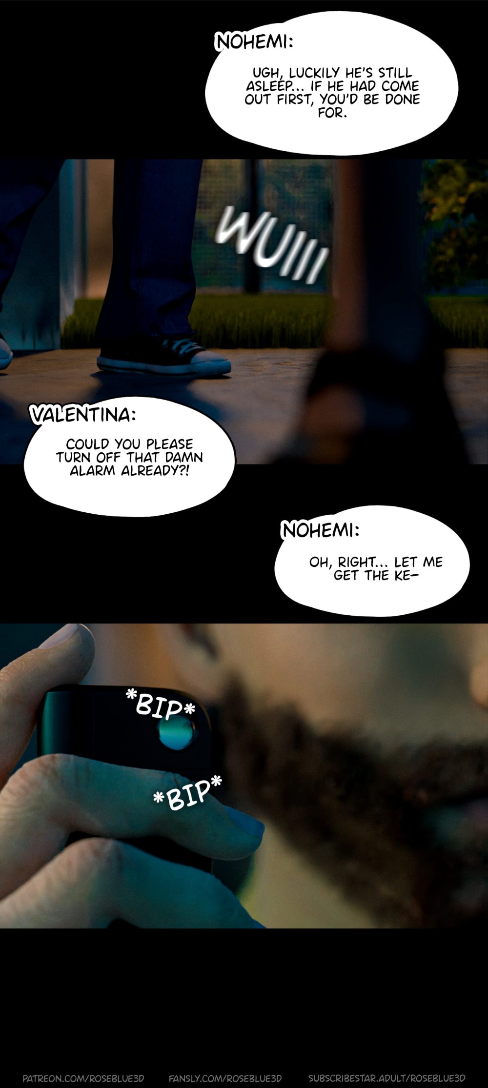 My Neighbor’s Widow [Rose Blue 3D] Chapter 46 - Page 126