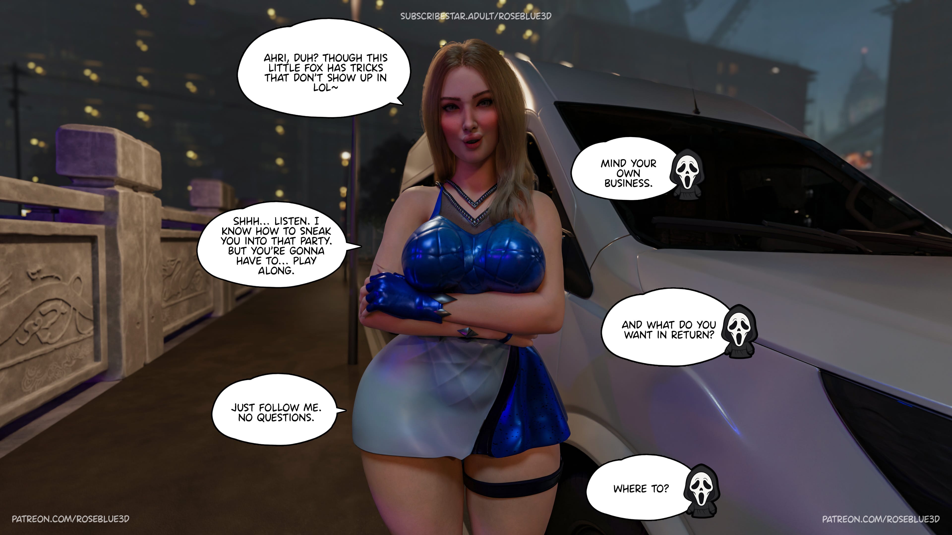 My Neighbor’s Widow [Rose Blue 3D] Chapter 47.5 - Page 11