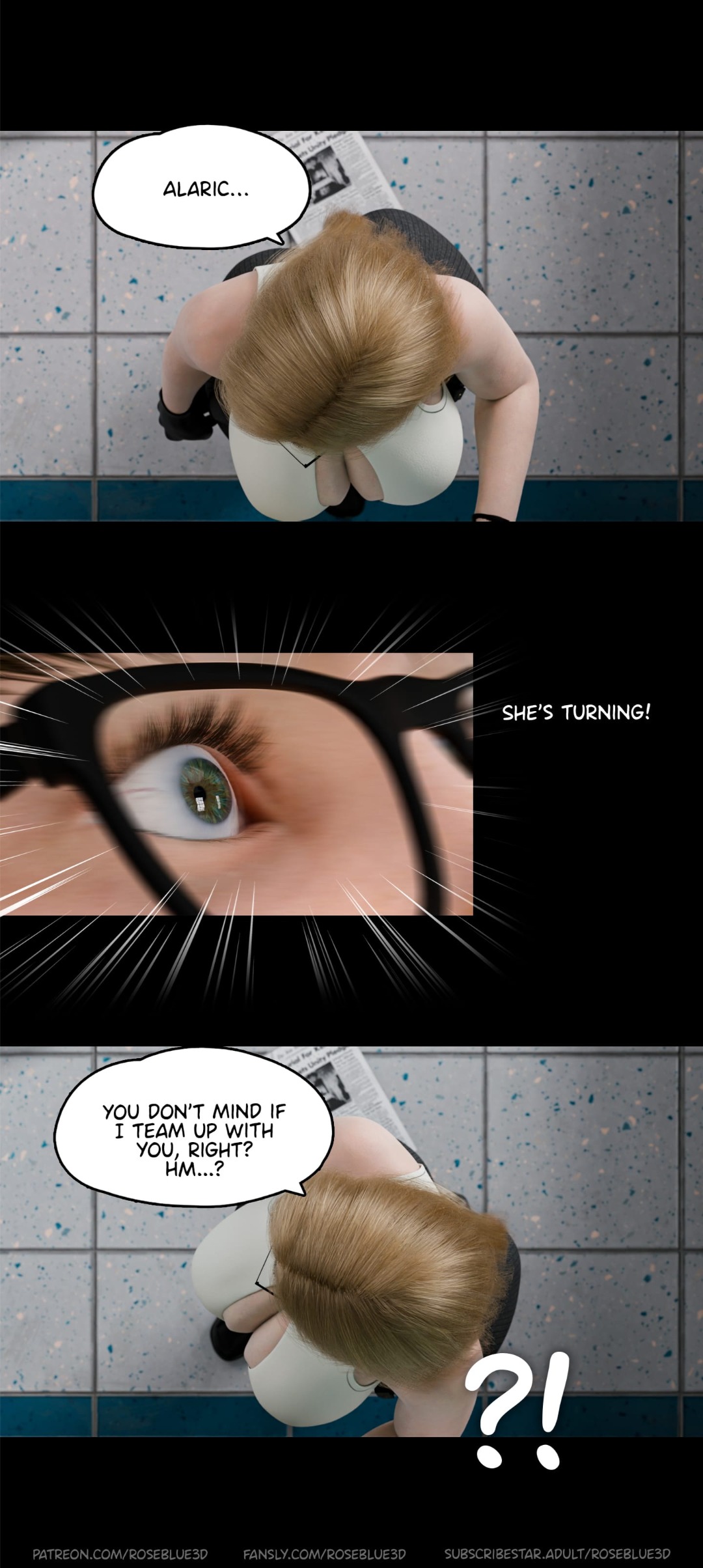 My Neighbor’s Widow [Rose Blue 3D] Chapter 47 - Page 70