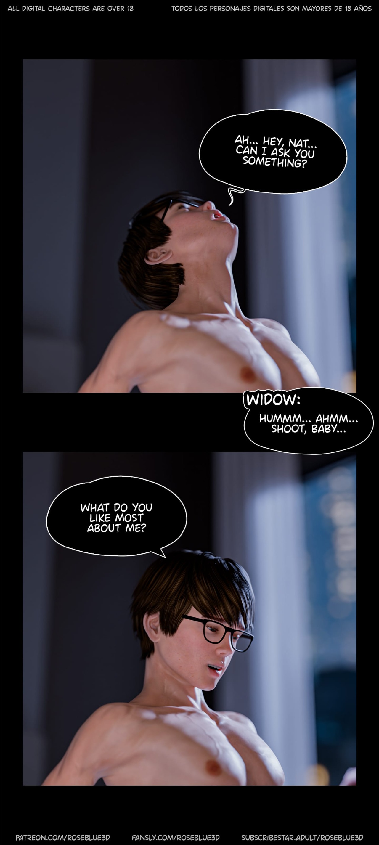 My Neighbor’s Widow [Rose Blue 3D] Chapter 49 - Page 64