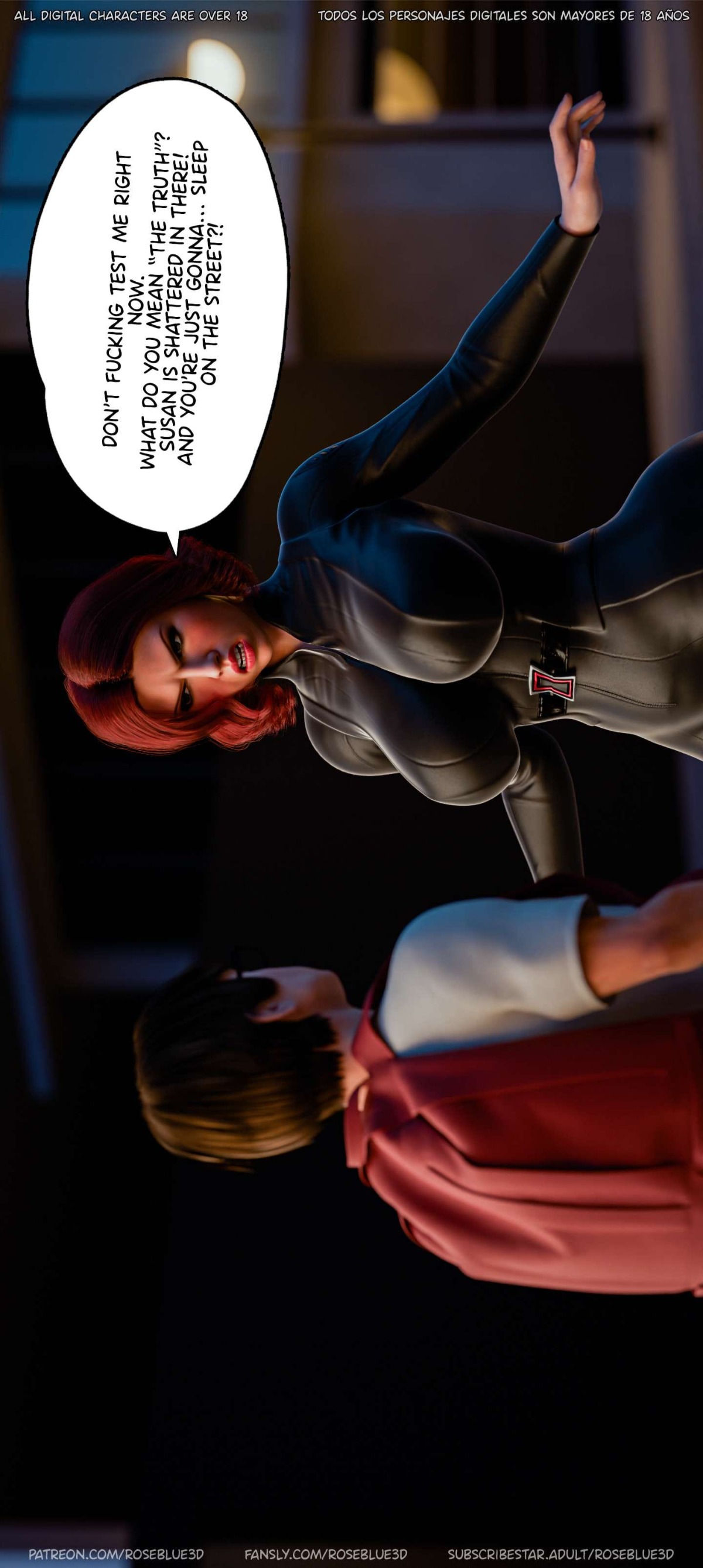 My Neighbor’s Widow [Rose Blue 3D] Chapter 50 - Page 10