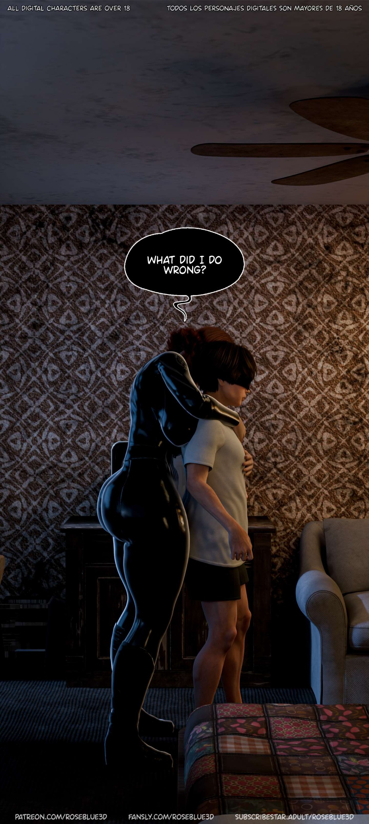 My Neighbor’s Widow [Rose Blue 3D] Chapter 50 - Page 33