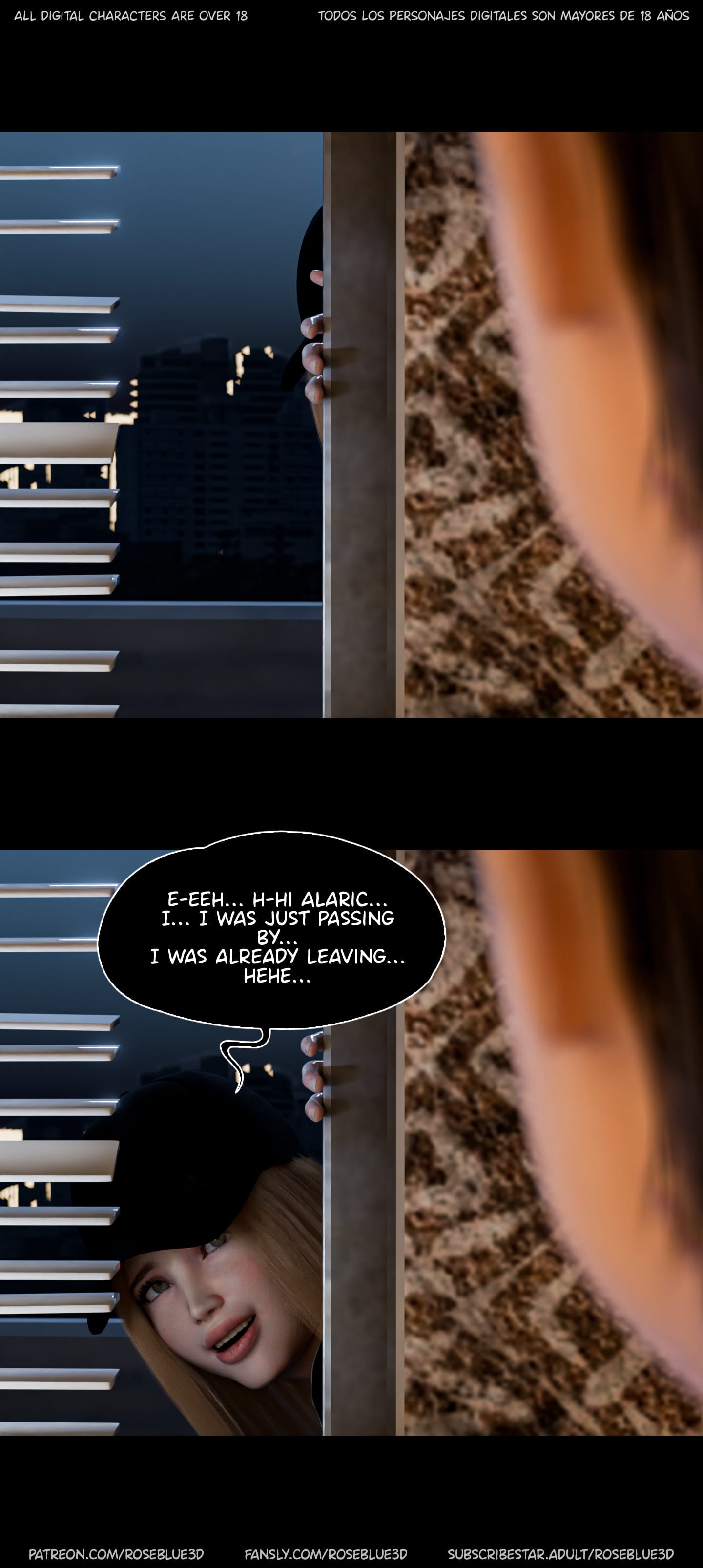 My Neighbor’s Widow [Rose Blue 3D] Chapter 53 - Page 14
