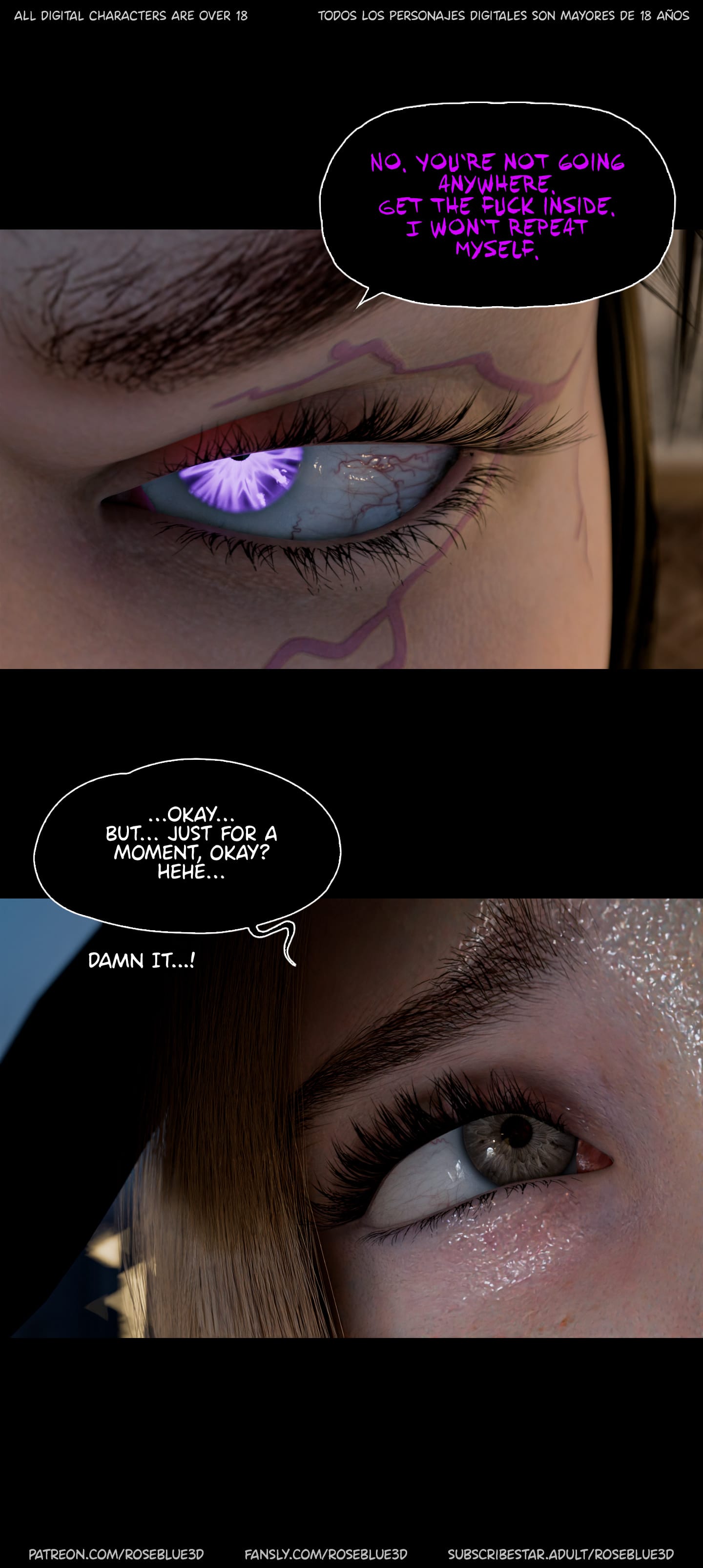 My Neighbor’s Widow [Rose Blue 3D] Chapter 53 - Page 15