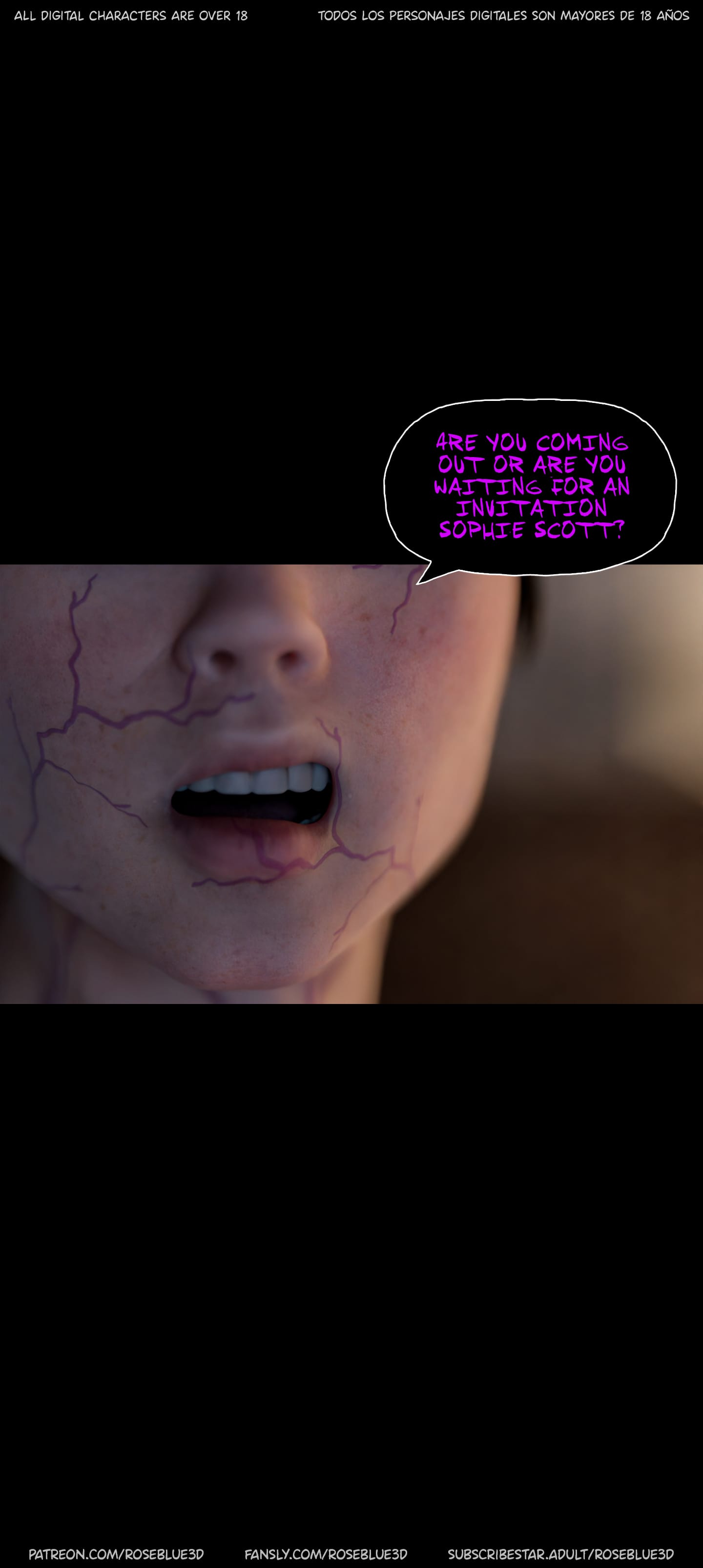 My Neighbor’s Widow [Rose Blue 3D] Chapter 53 - Page 56