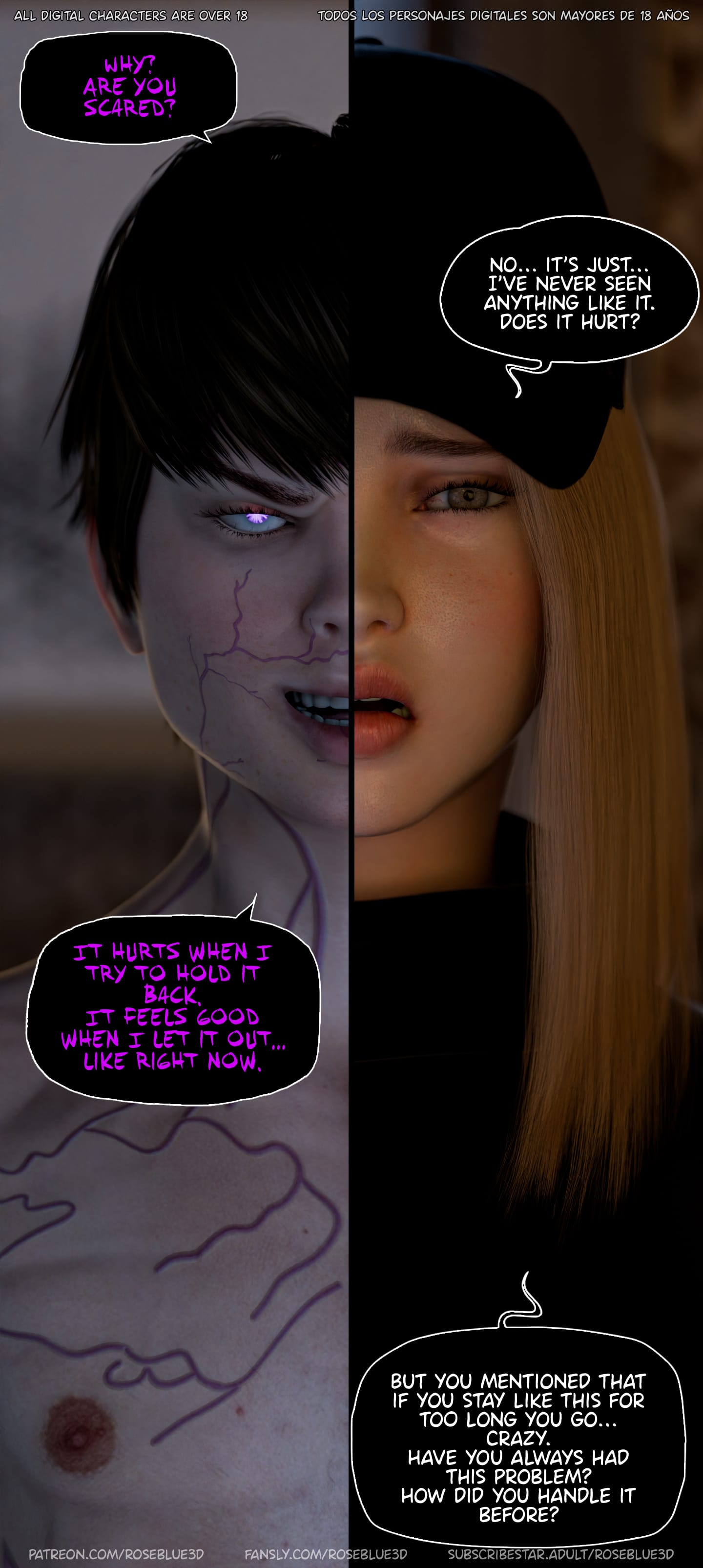 My Neighbor’s Widow [Rose Blue 3D] Chapter 53 - Page 62