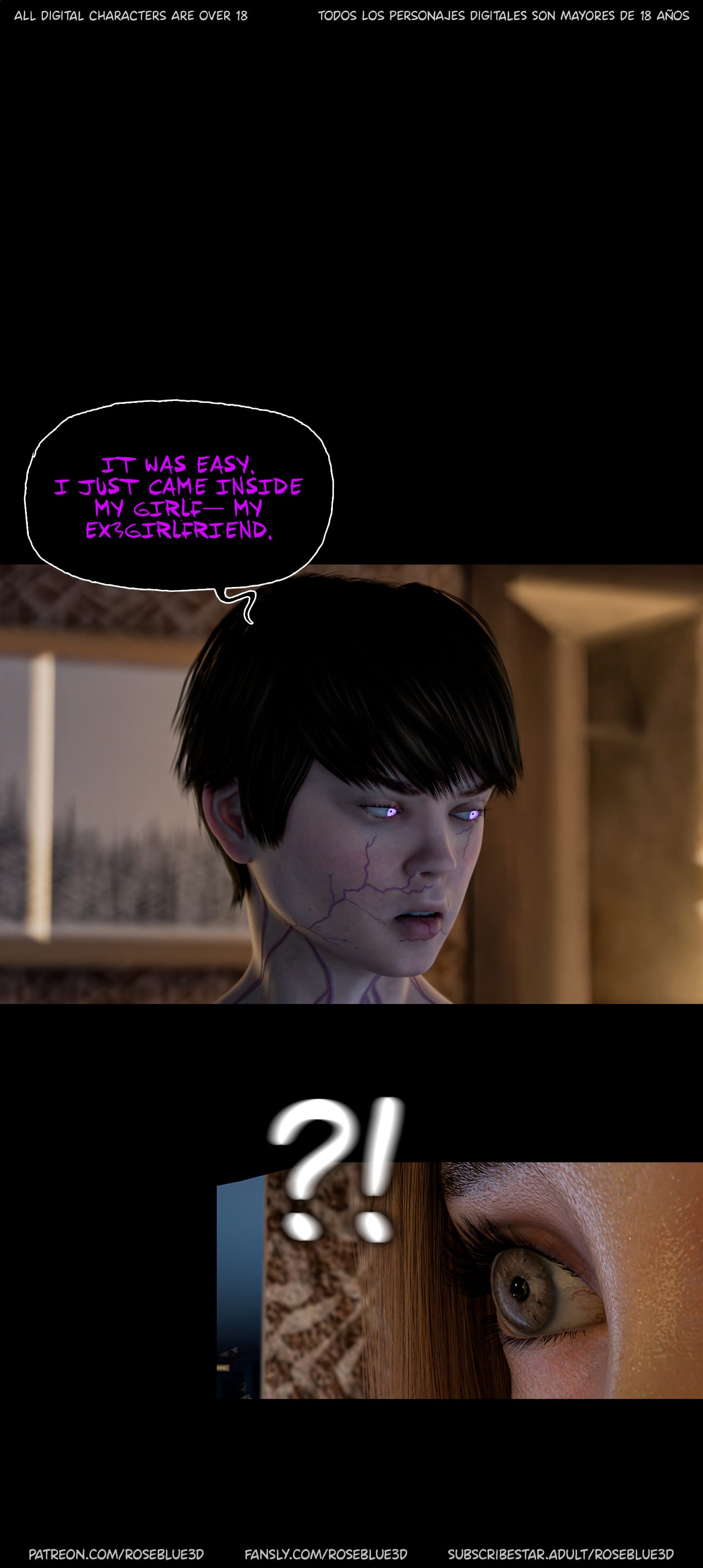 My Neighbor’s Widow [Rose Blue 3D] Chapter 53 - Page 63