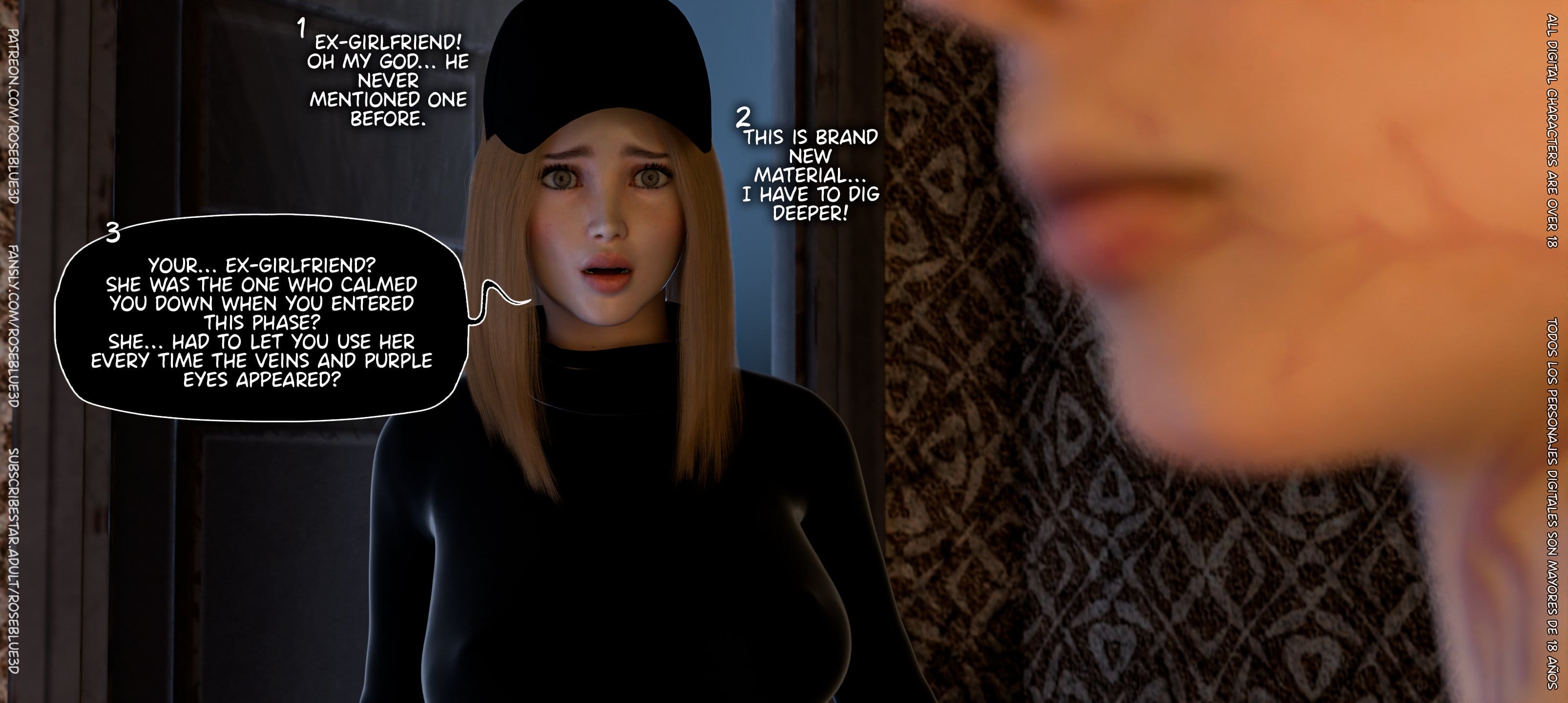 My Neighbor’s Widow [Rose Blue 3D] Chapter 53 - Page 64
