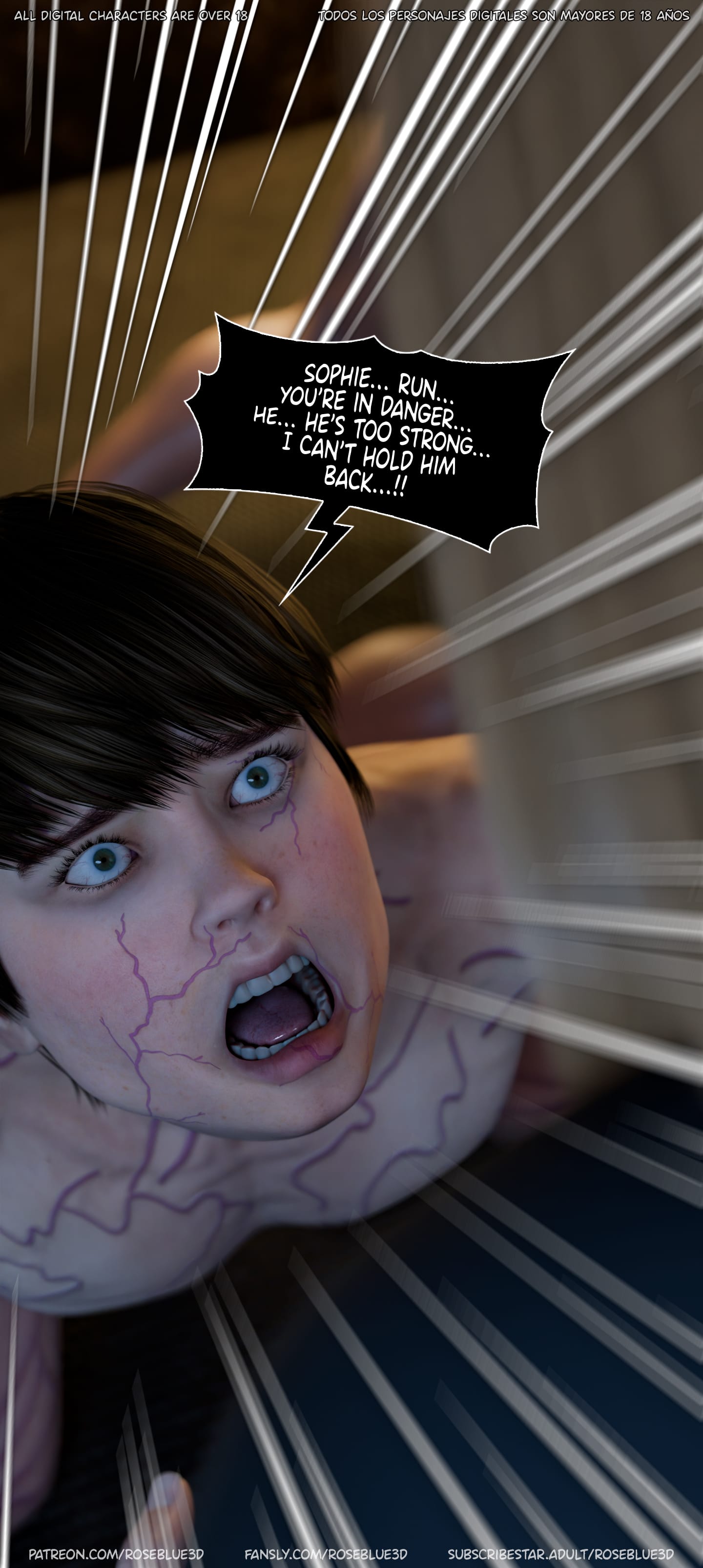 My Neighbor’s Widow [Rose Blue 3D] Chapter 53 - Page 74