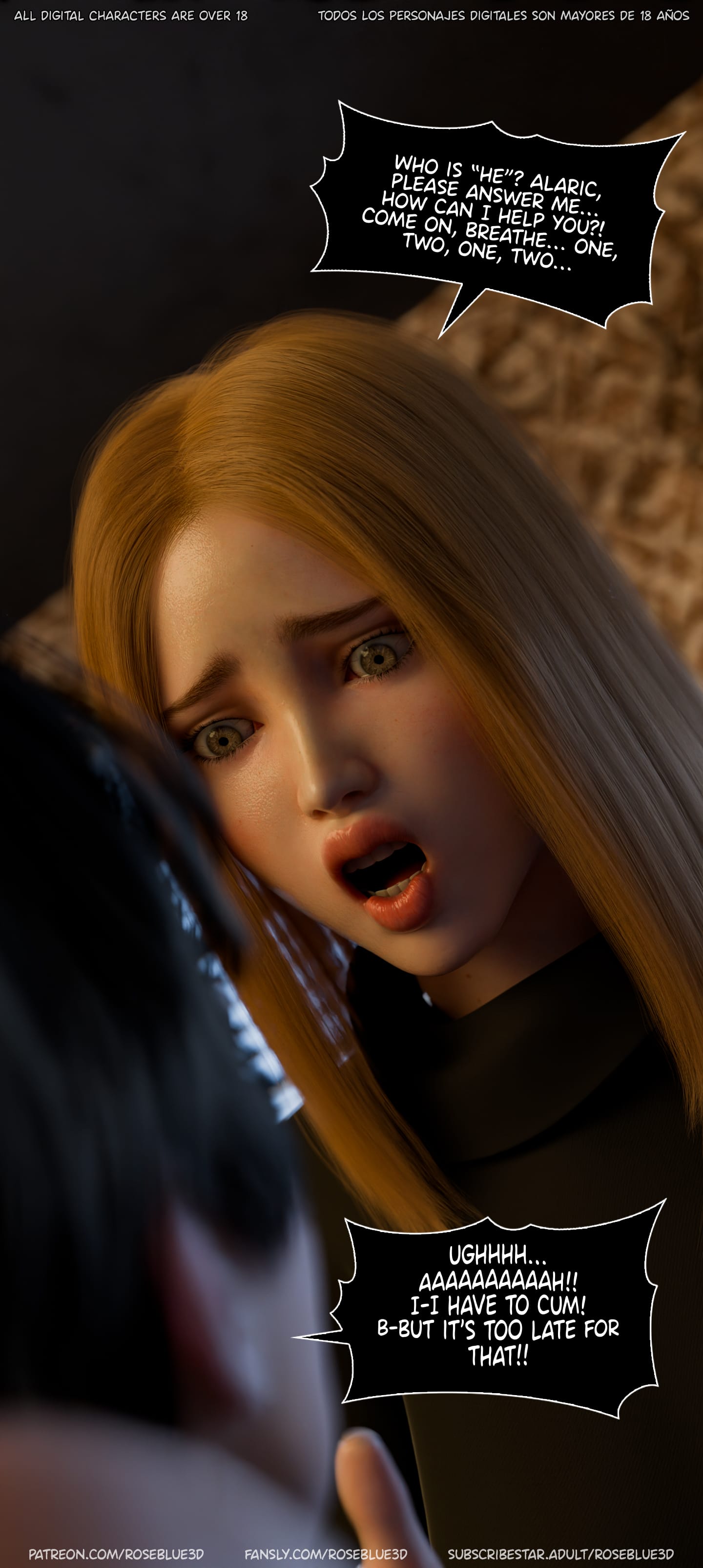My Neighbor’s Widow [Rose Blue 3D] Chapter 53 - Page 75