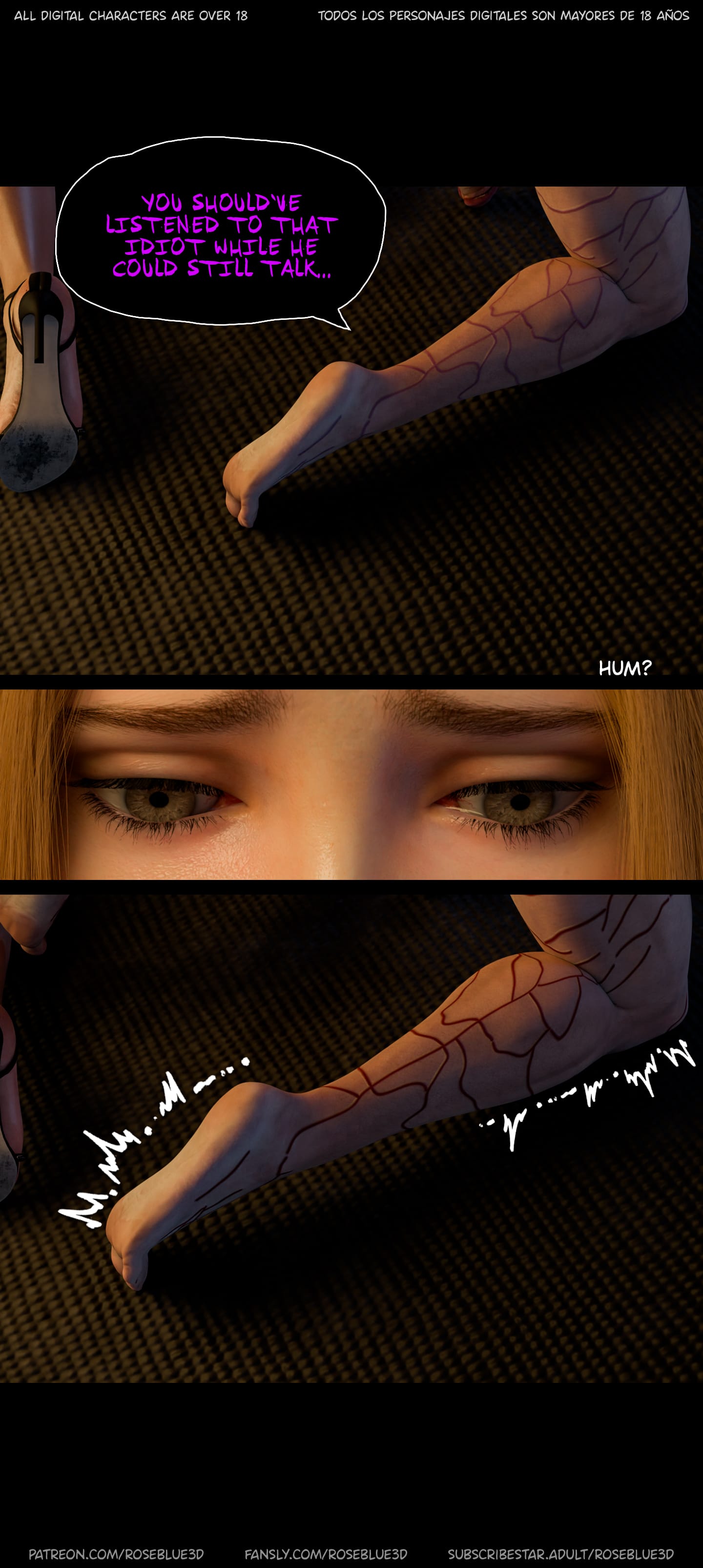 My Neighbor’s Widow [Rose Blue 3D] Chapter 53 - Page 79
