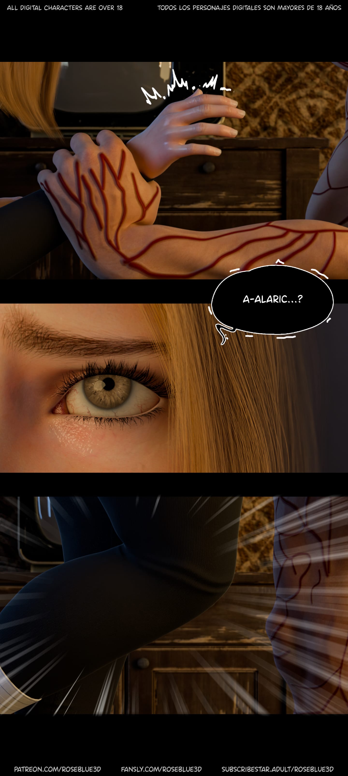 My Neighbor’s Widow [Rose Blue 3D] Chapter 53 - Page 83