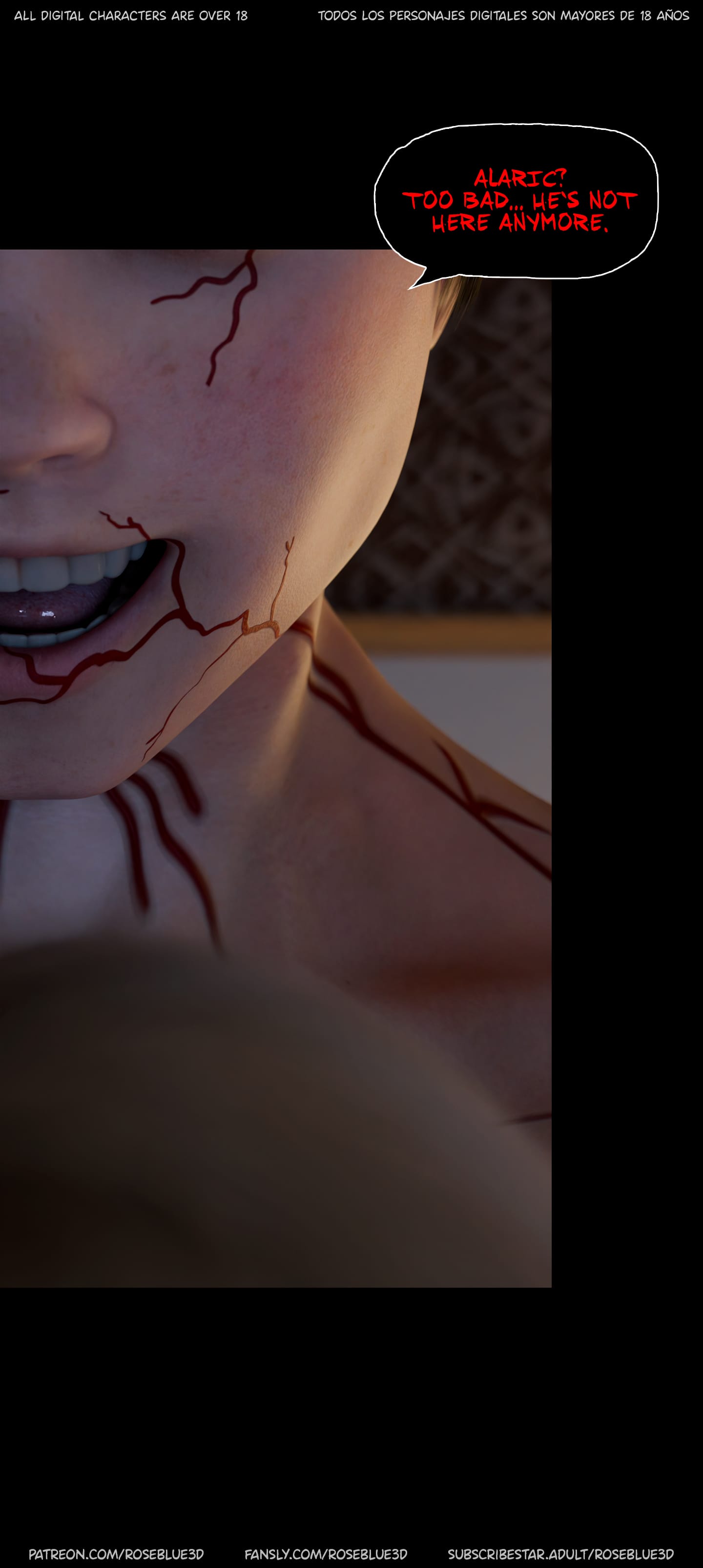 My Neighbor’s Widow [Rose Blue 3D] Chapter 53 - Page 84