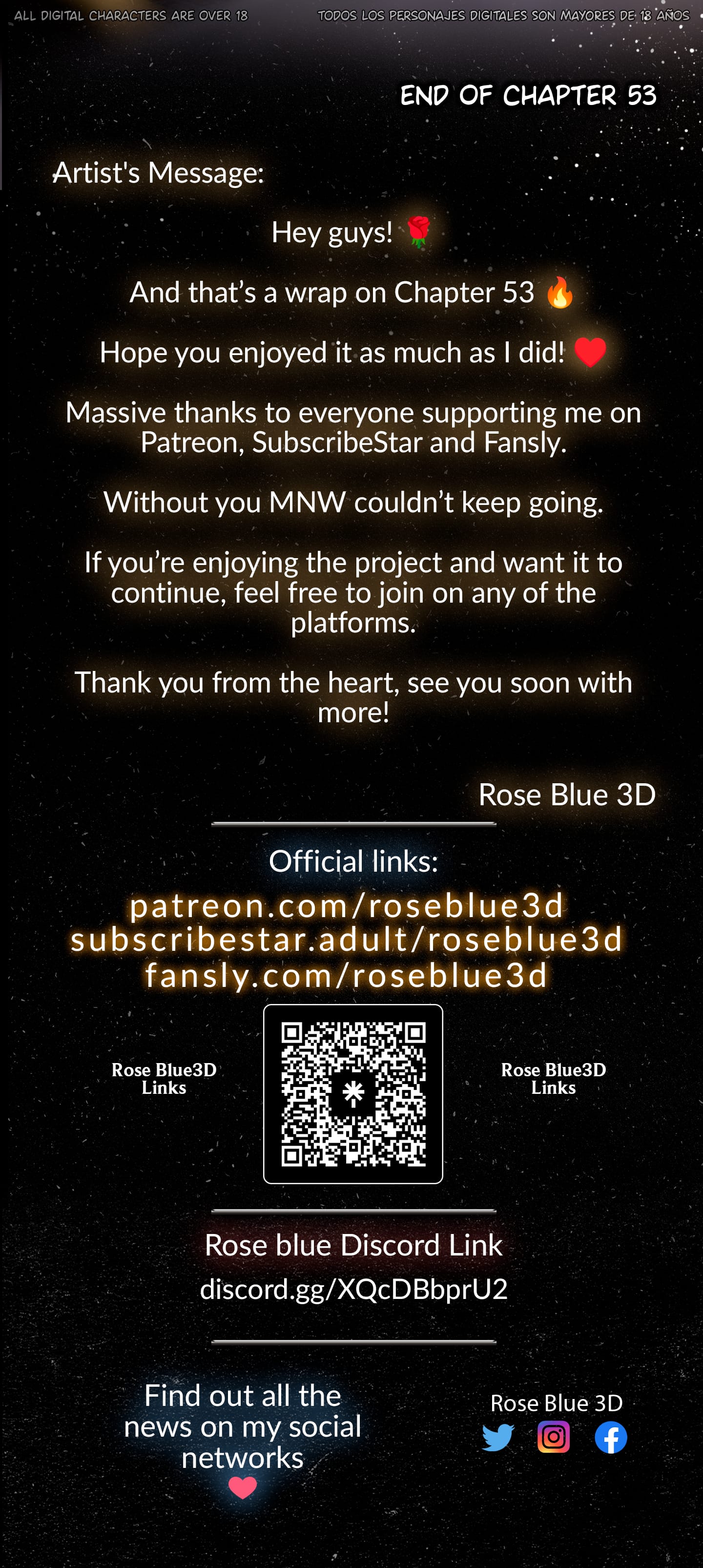 My Neighbor’s Widow [Rose Blue 3D] Chapter 53 - Page 87