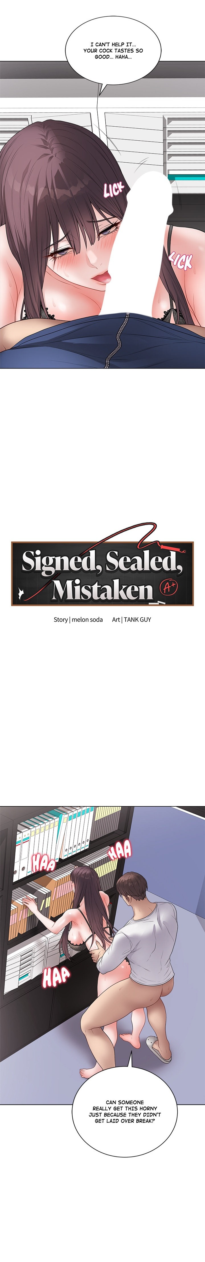 Signed, Sealed, Mistaken Chapter 58 - Page 8