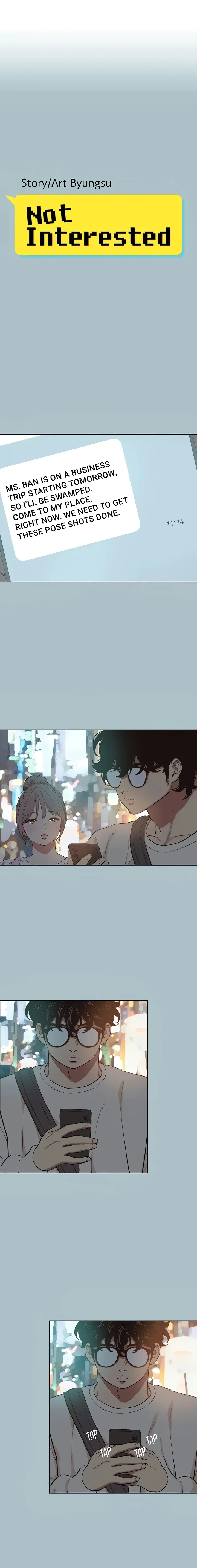 Not Interested Chapter 44 - Page 1