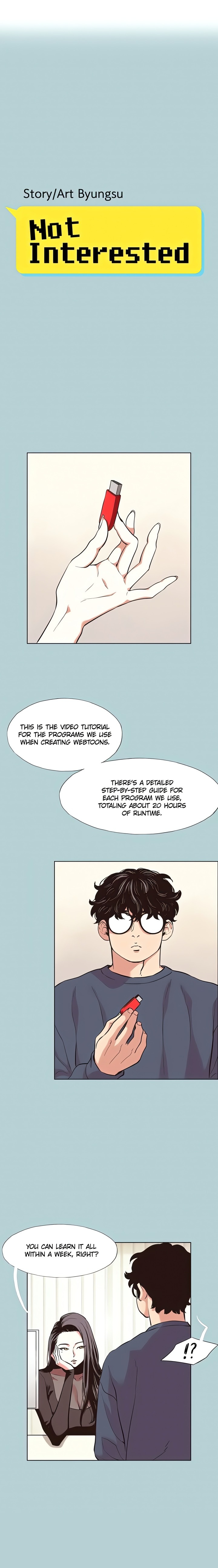 Not Interested Chapter 6 - Page 1