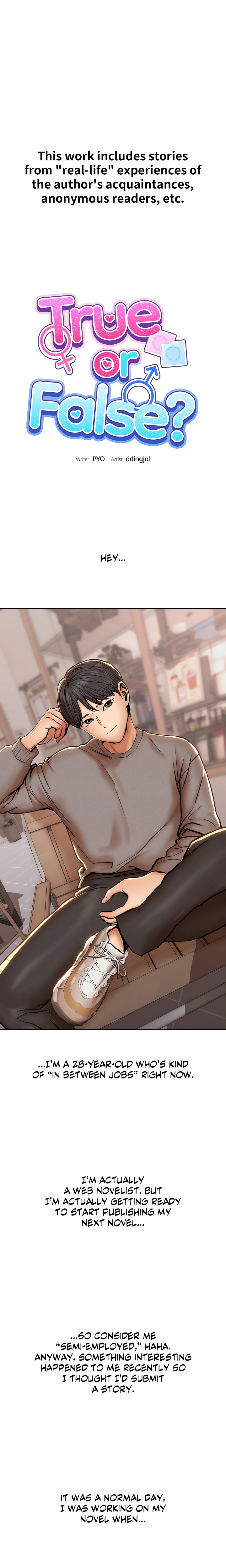 True or False? (Uncensored) Chapter 57 - Page 1