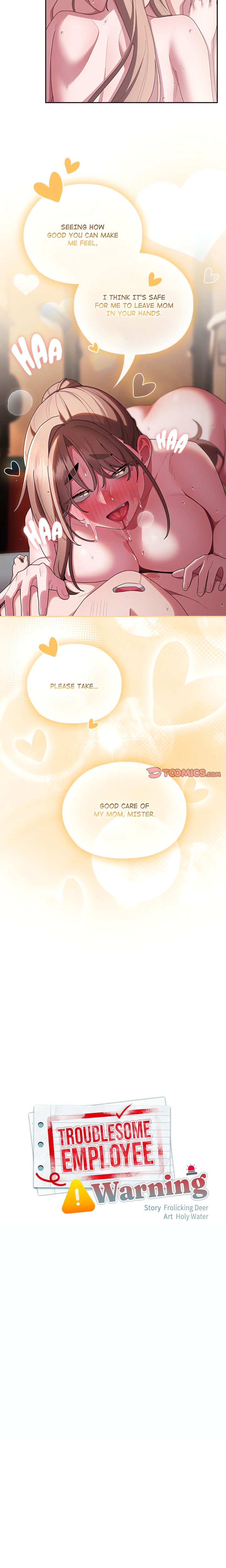 Troublesome Employee Warning (Uncensored) Chapter 40 - Page 10