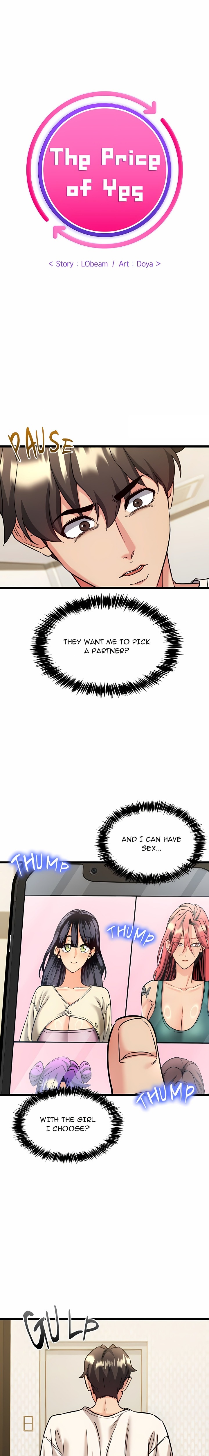 The Price of Yes Chapter 4 - Page 1