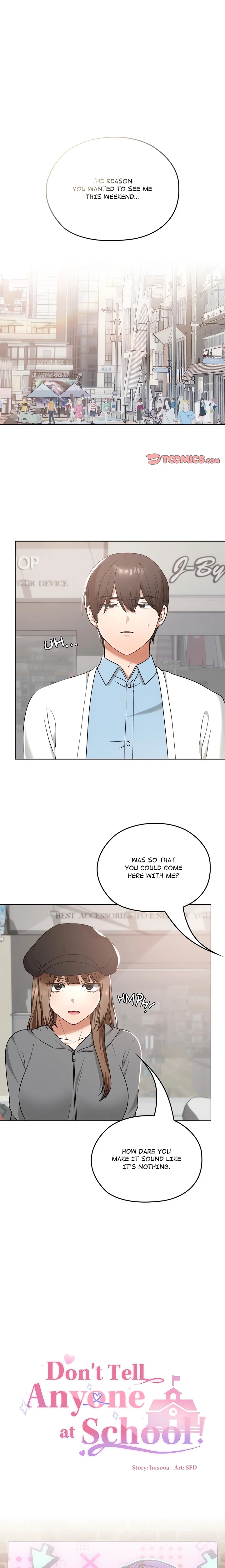 Don’t Tell Anyone at School! (Uncensored) Chapter 12 - Page 1