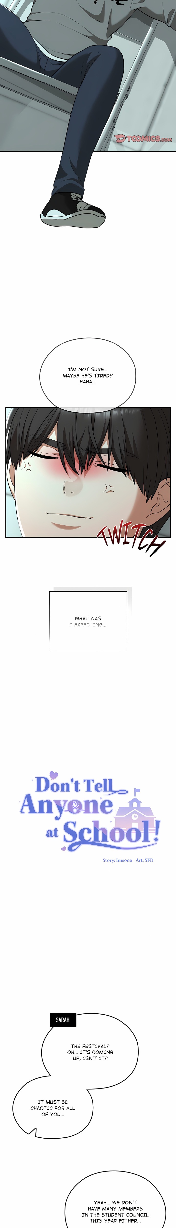 Don’t Tell Anyone at School! (Uncensored) Chapter 33 - Page 8