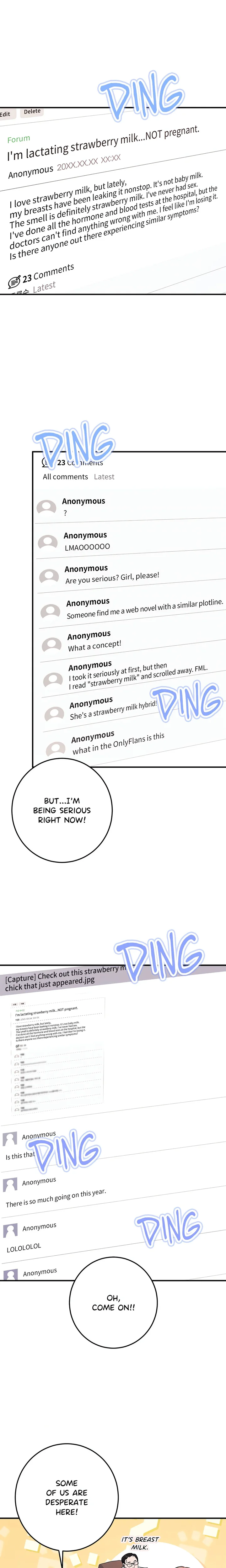 Milk My Strawberries (Uncensored) Chapter 2 - Page 1