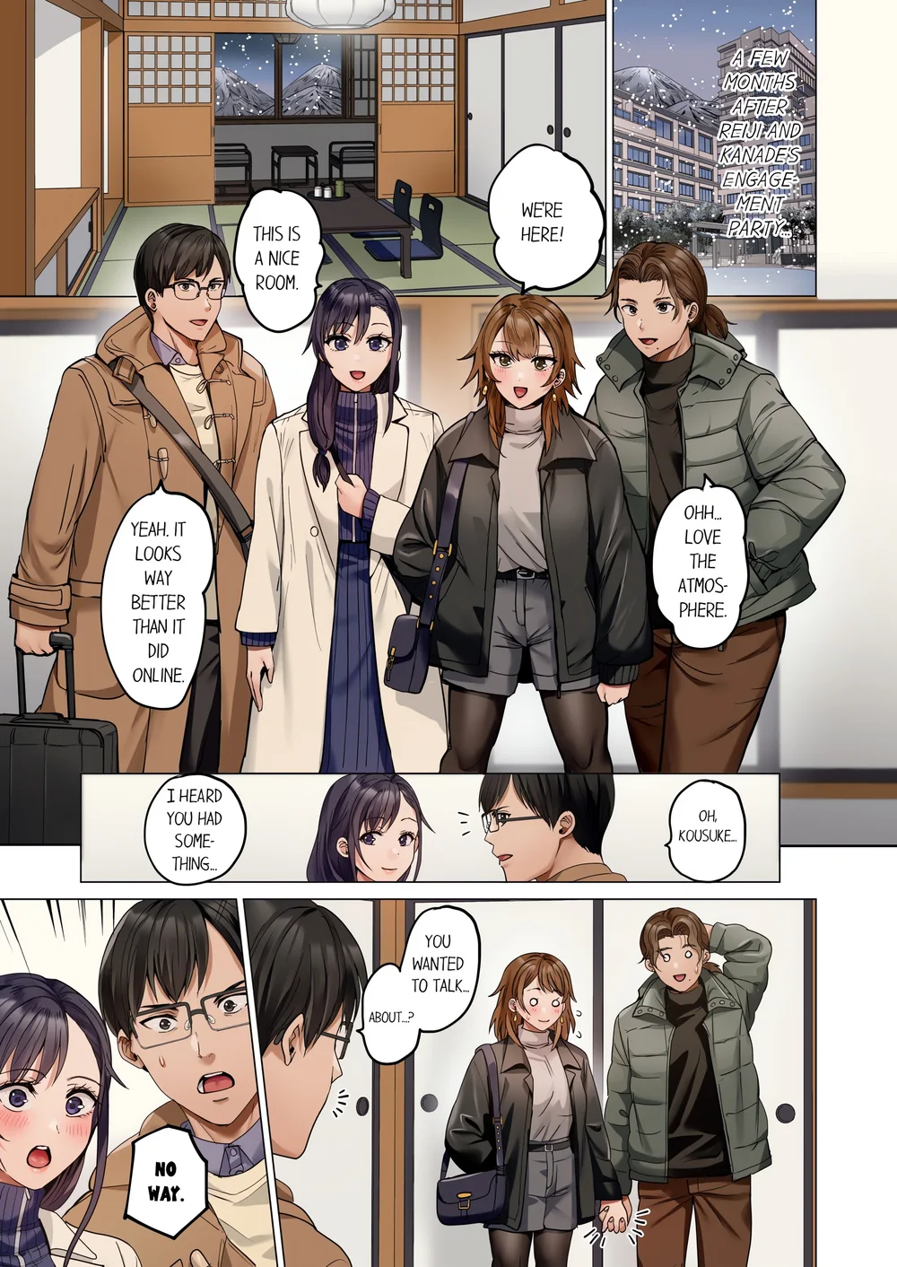 Married Couple Swap: He’s Better Than My Husband (Uncensored) Chapter 121 - Page 1