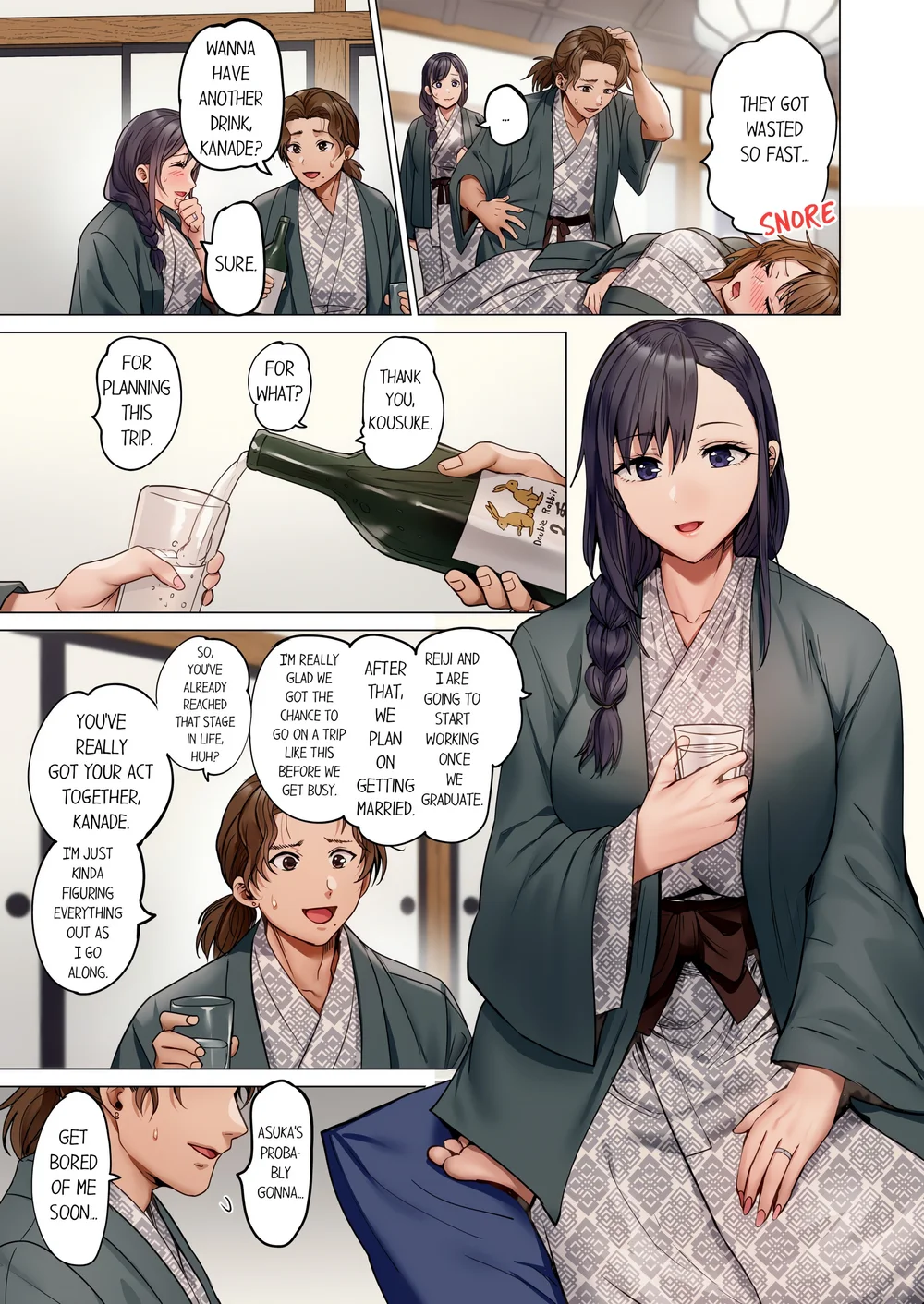 Married Couple Swap: He’s Better Than My Husband (Uncensored) Chapter 122 - Page 1