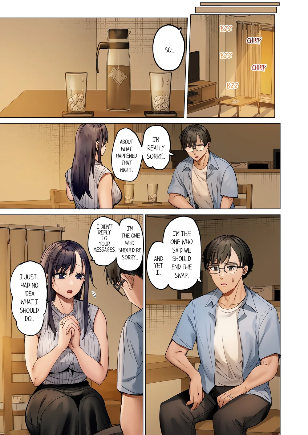 Married Couple Swap: He’s Better Than My Husband (Uncensored) Chapter 131 - Page 1