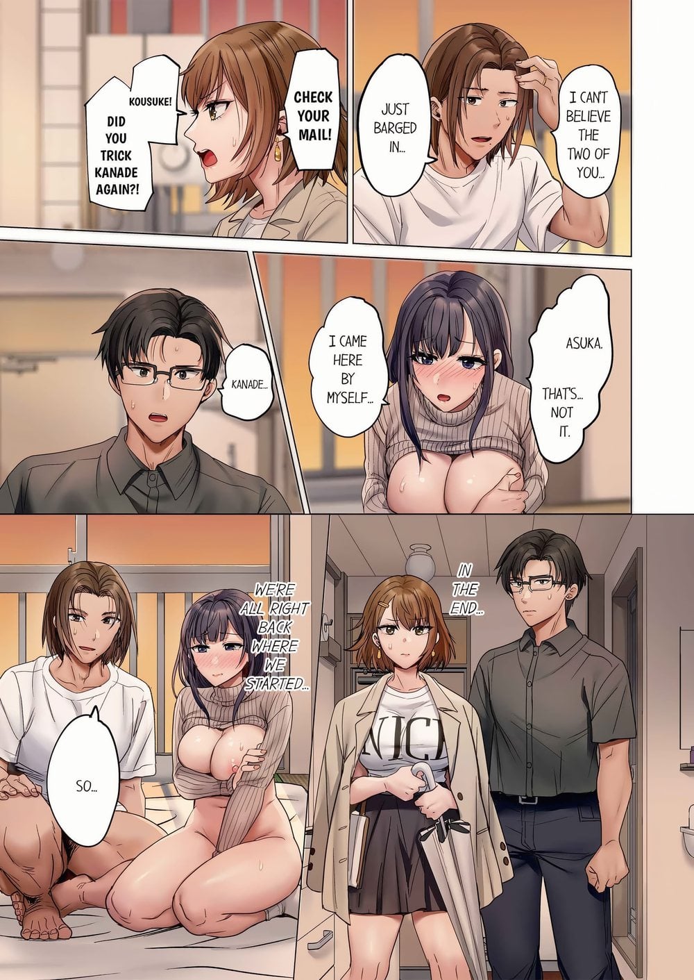 Married Couple Swap: He’s Better Than My Husband (Uncensored) Chapter 154 - Page 5