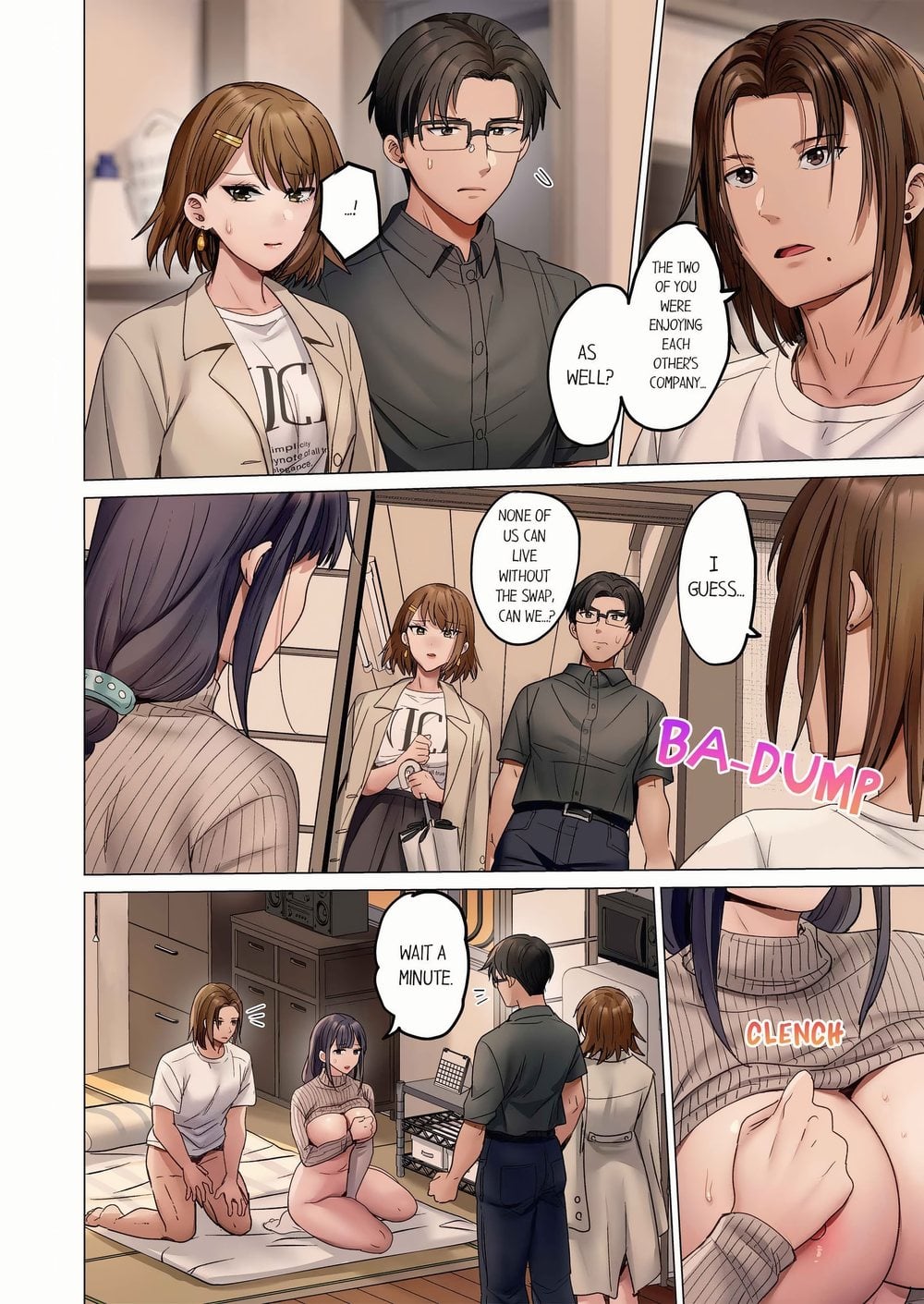 Married Couple Swap: He’s Better Than My Husband (Uncensored) Chapter 154 - Page 6