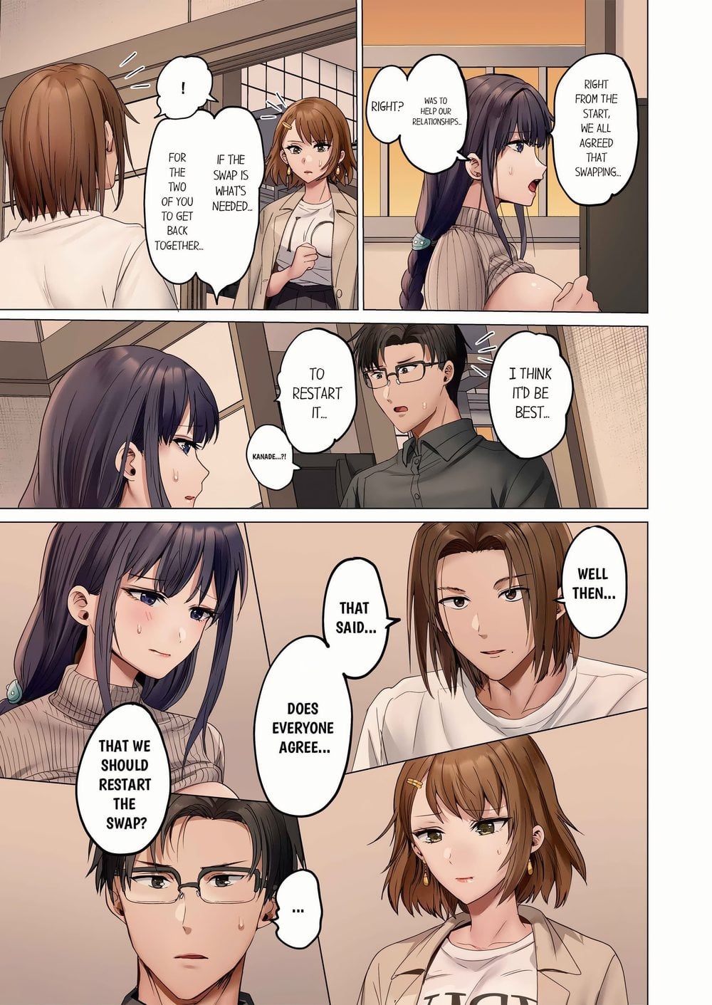 Married Couple Swap: He’s Better Than My Husband (Uncensored) Chapter 154 - Page 7