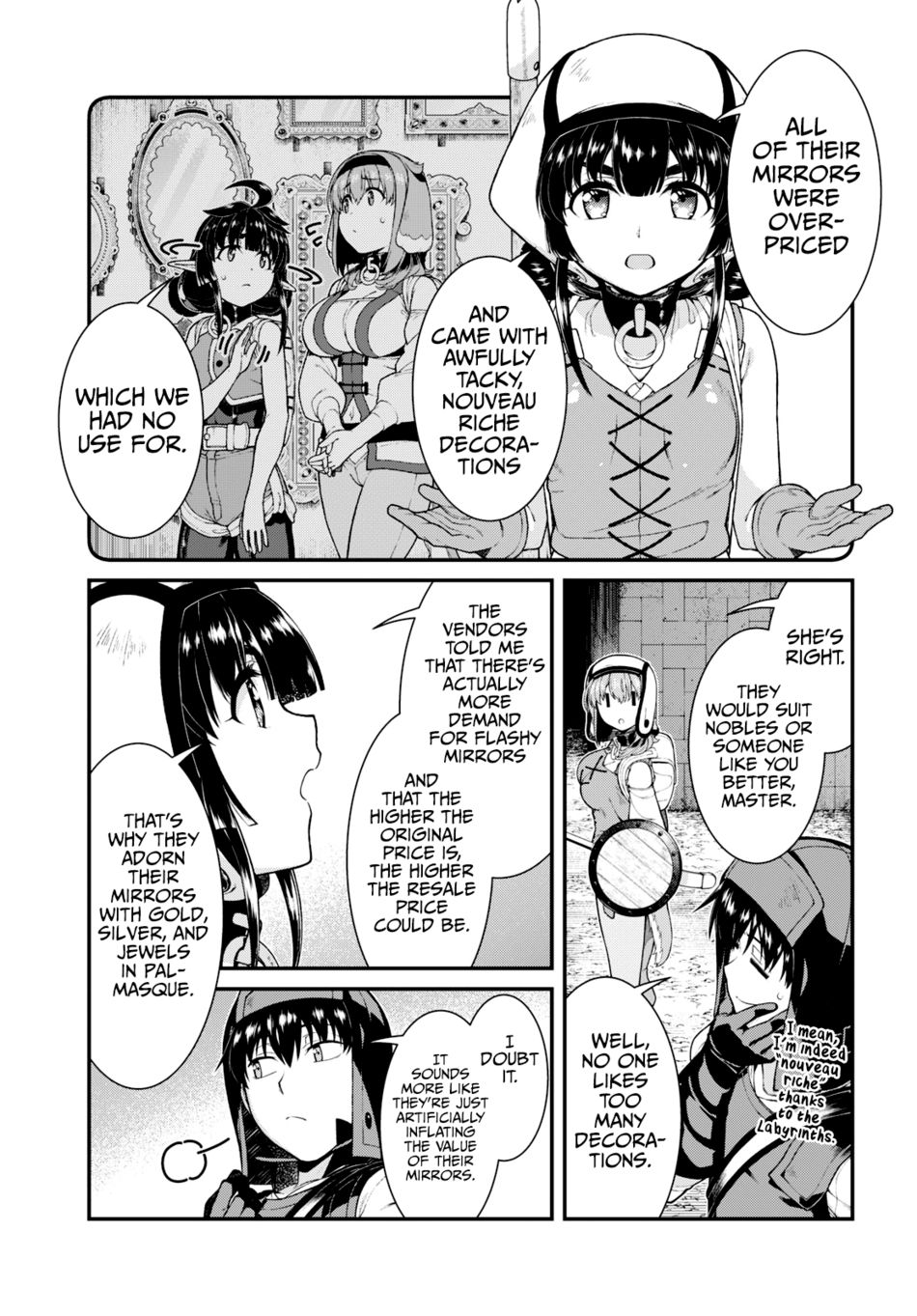 Isekai Meikyuu de Harem wo Chapter 78 - Page 10