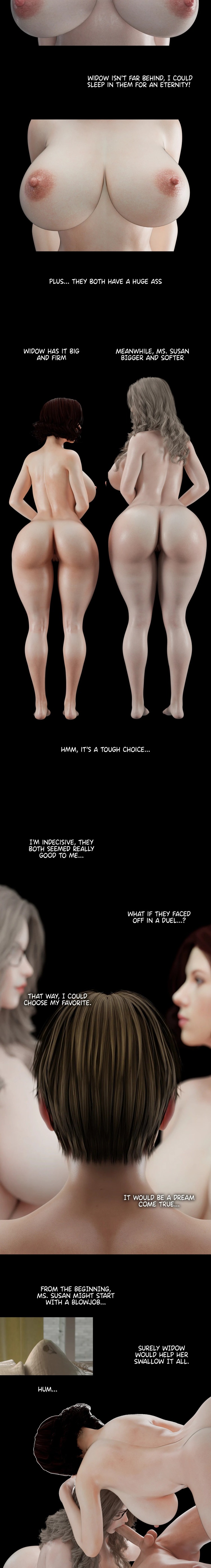 My Neighbor’s Widow [Rose Blue 3D] Chapter 18 - Page 32
