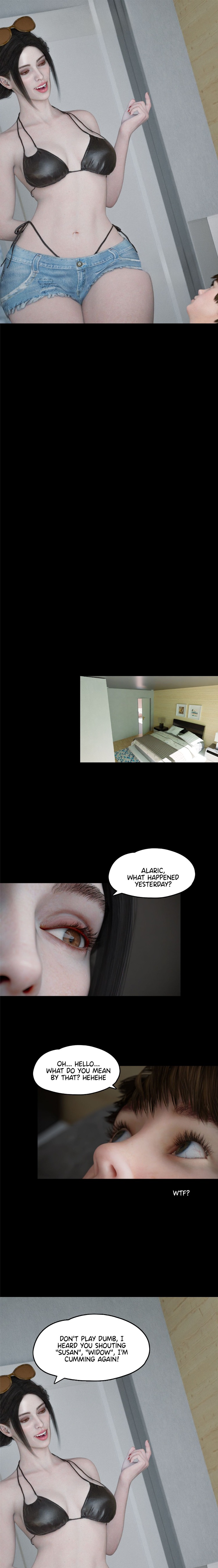My Neighbor’s Widow [Rose Blue 3D] Chapter 19 - Page 1