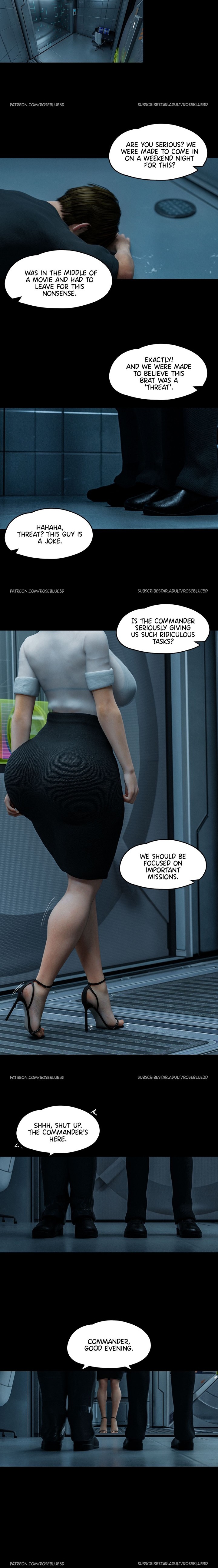 My Neighbor’s Widow [Rose Blue 3D] Chapter 23 - Page 3