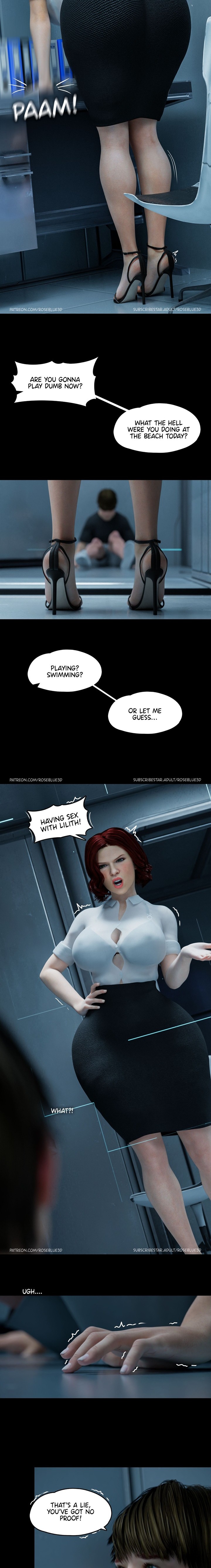 My Neighbor’s Widow [Rose Blue 3D] Chapter 23 - Page 8