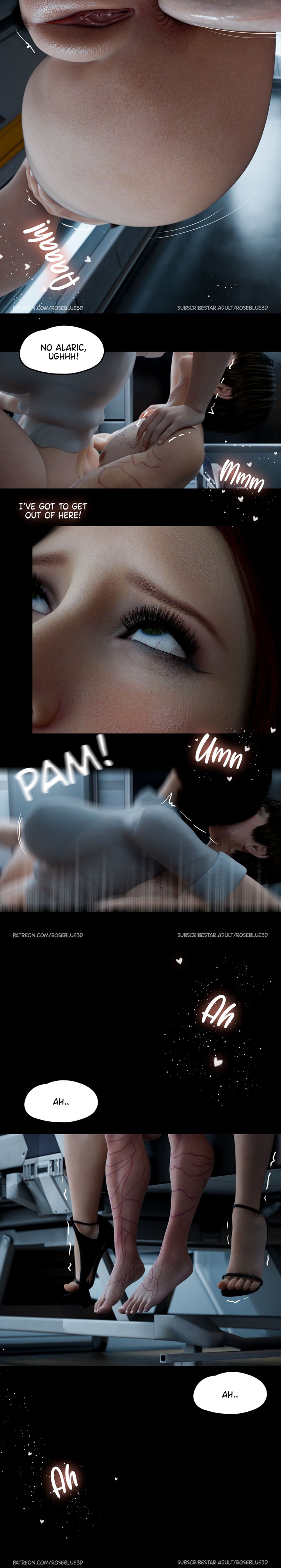 My Neighbor’s Widow [Rose Blue 3D] Chapter 24 - Page 11