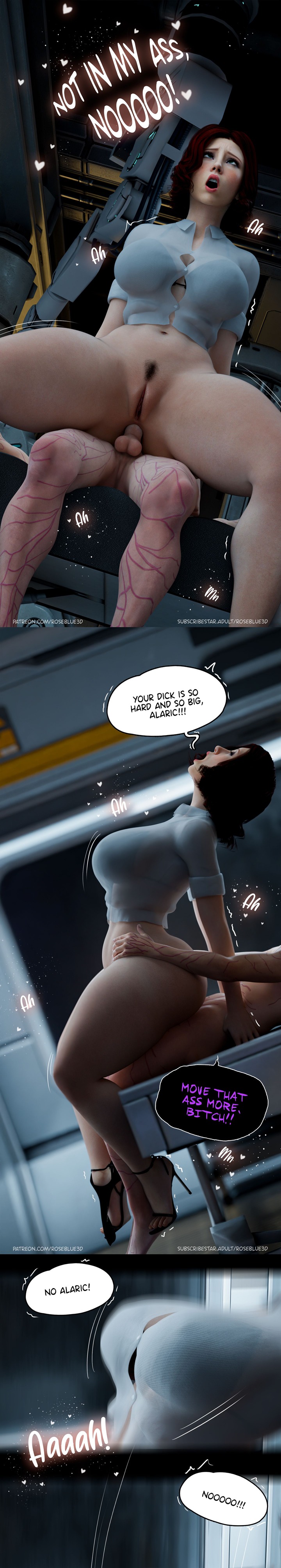 My Neighbor’s Widow [Rose Blue 3D] Chapter 24 - Page 14