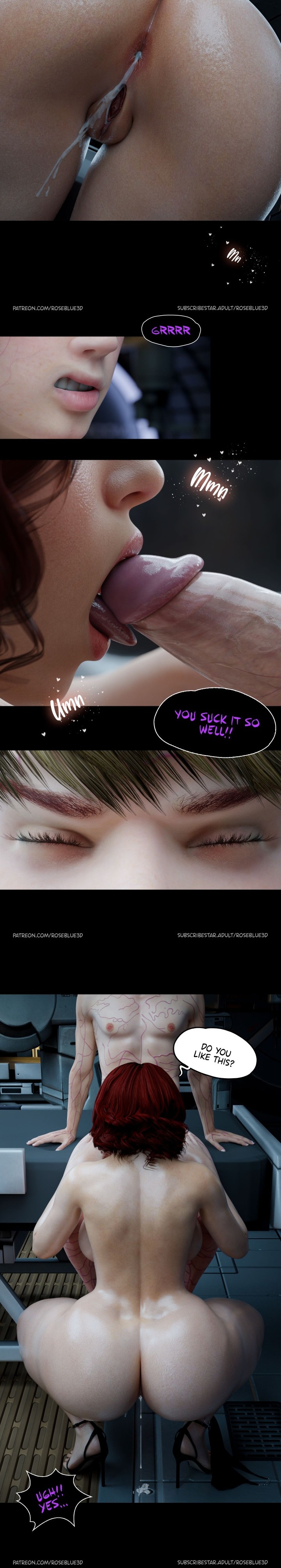 My Neighbor’s Widow [Rose Blue 3D] Chapter 25 - Page 16