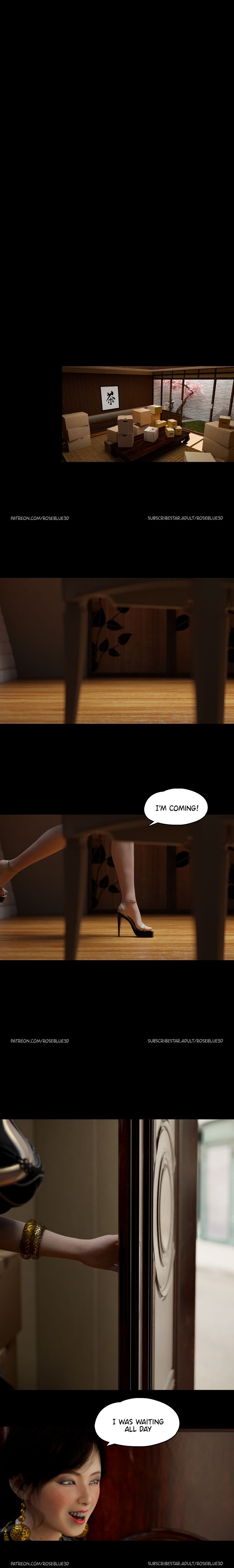 My Neighbor’s Widow [Rose Blue 3D] Chapter 25 - Page 34