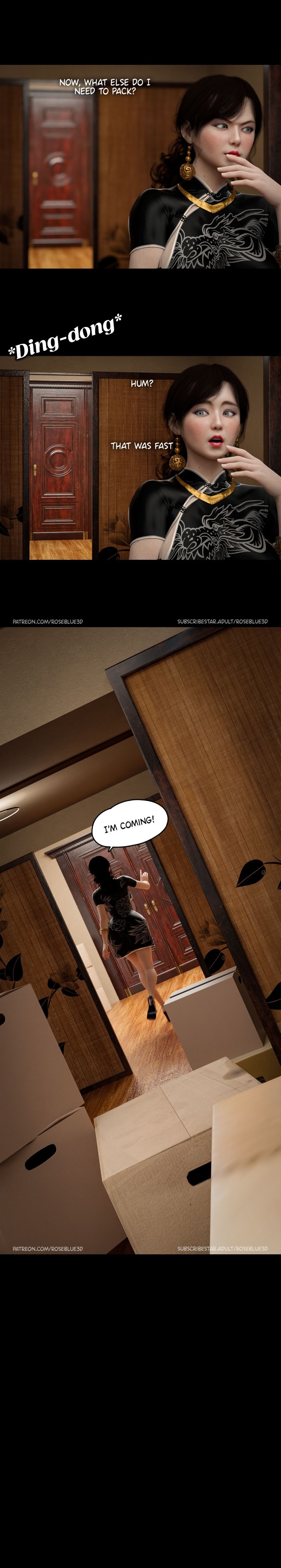 My Neighbor’s Widow [Rose Blue 3D] Chapter 25 - Page 5