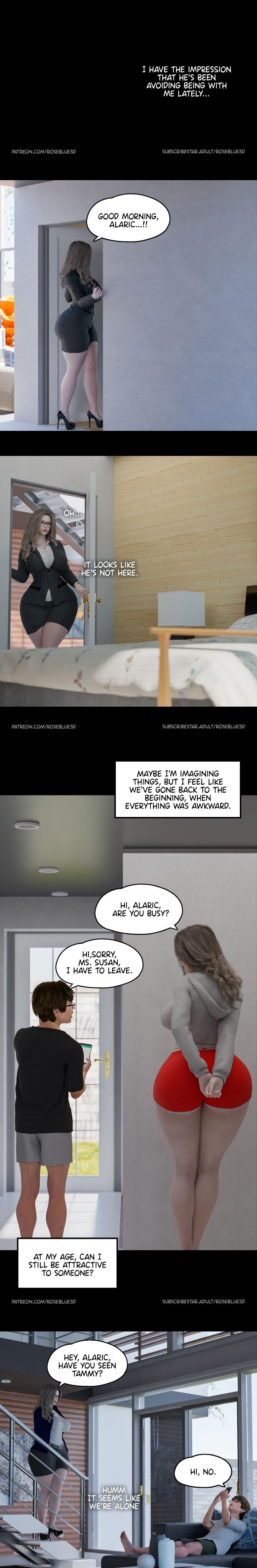 My Neighbor’s Widow [Rose Blue 3D] Chapter 26 - Page 13