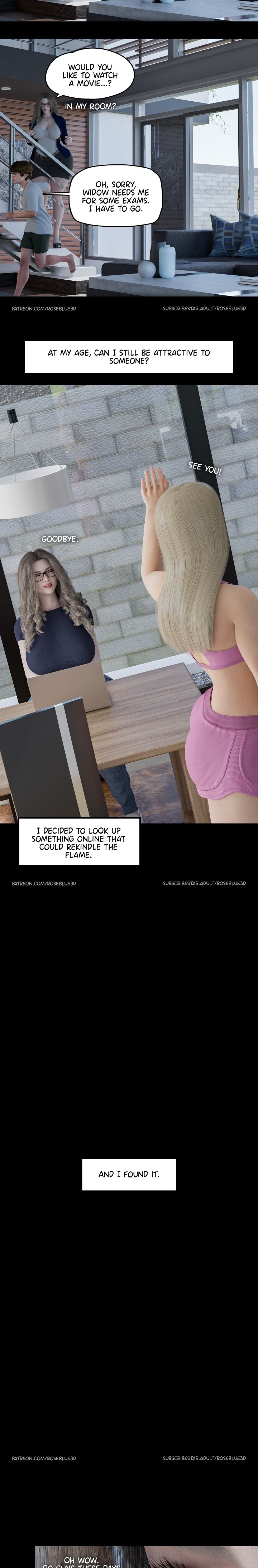 My Neighbor’s Widow [Rose Blue 3D] Chapter 26 - Page 14