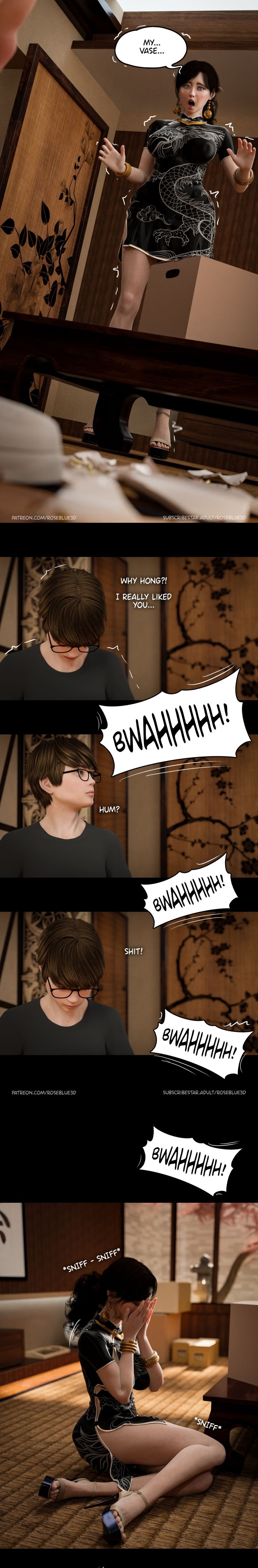 My Neighbor’s Widow [Rose Blue 3D] Chapter 26 - Page 19