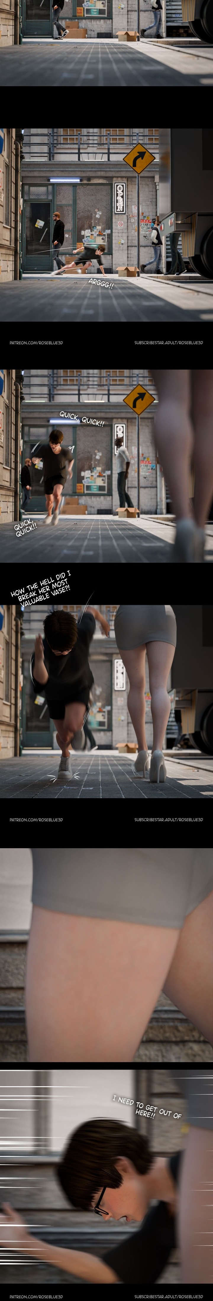My Neighbor’s Widow [Rose Blue 3D] Chapter 26 - Page 22