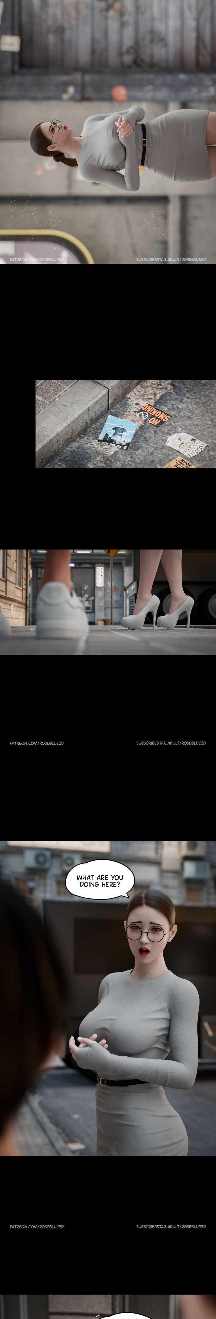 My Neighbor’s Widow [Rose Blue 3D] Chapter 26 - Page 25